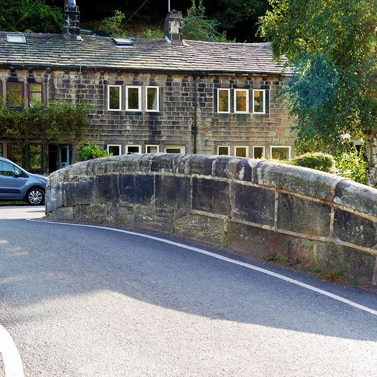 Shaw Wood Bridge Over The Rochdale Canal