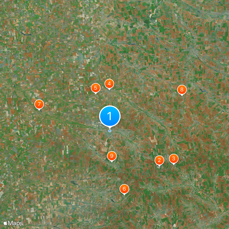 Polohy Map