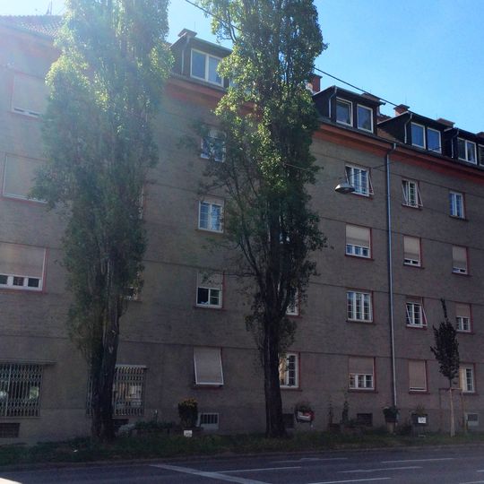 Wohnhaus, Teil der Triestersiedlung II