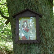 Obrázek u studánky Panny Marie u Skály