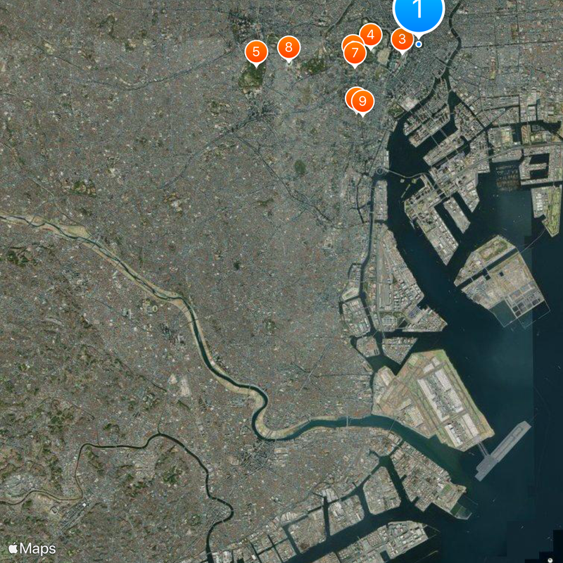 Japan National Route 15 Mapa