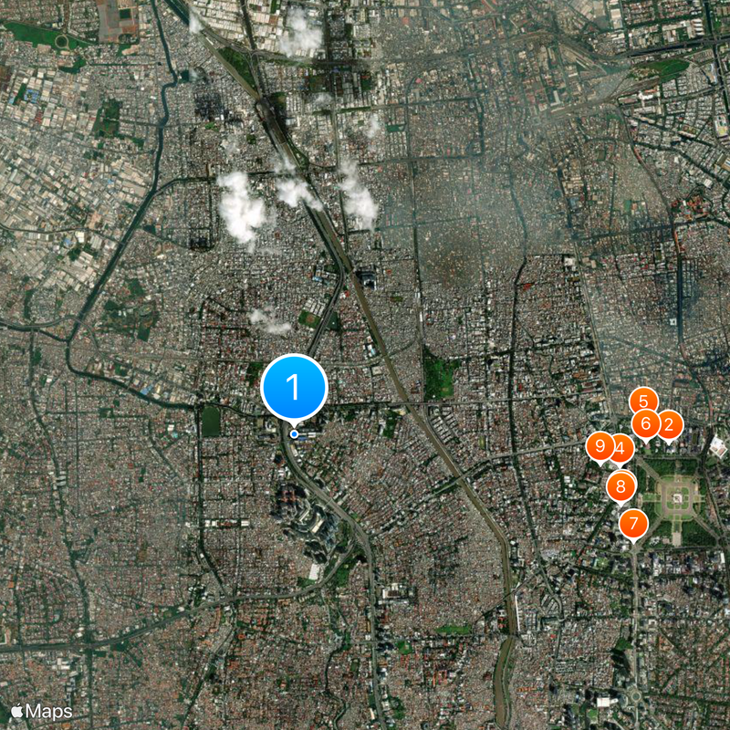 Tarumanagara University Map