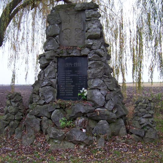 World War I memorial in Nedvězí