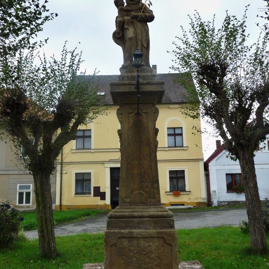 Socha svatého Antonína Paduánského