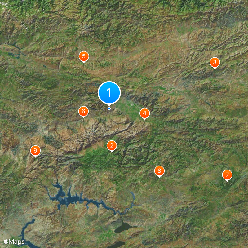 Erzincan Province Map
