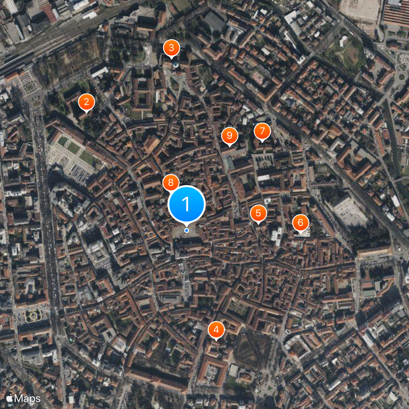 Vercelli Mapa