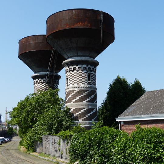 Watertorens station Antwerpen-Oost
