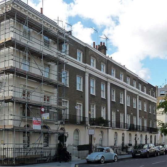 Mews Arch To Eastern End Of Eaton Mews West  Numbers 81 To 93 Including Mews Arch To Eastern End Of Eaton Mews West