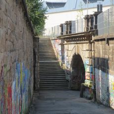 Treppenanlage & Tunnelzugang an Dresdner Straße Chemnitz Sonnenberg