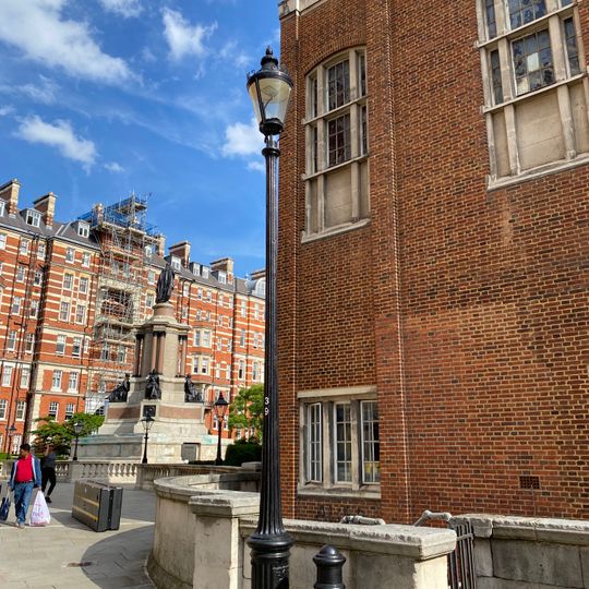 Lamp Standard To South West Of South Door To Royal Albert Hall