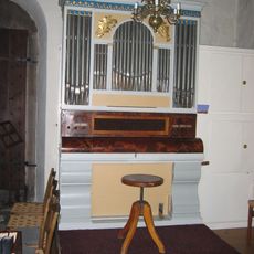 Hjälmseryds gamla kyrkas orgel by Johannes Magnusson