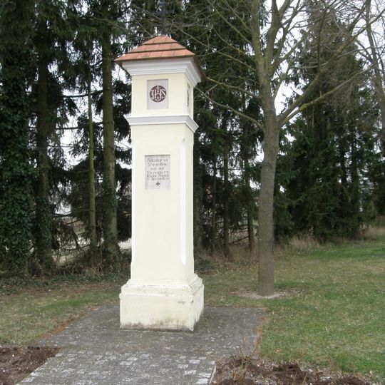 Pestkreuz am Stiegenberg bzw. Schletzerbach