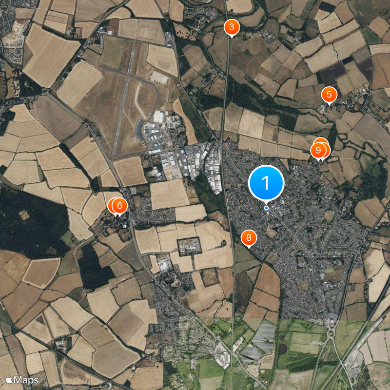 Kidlington Map
