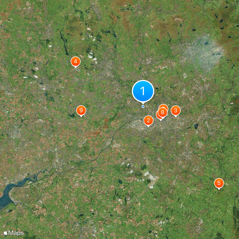 Grand Manchester Carte