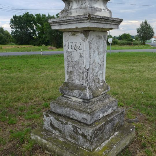 Statue of Saint John of Nepomuk in Velký Dvůr
