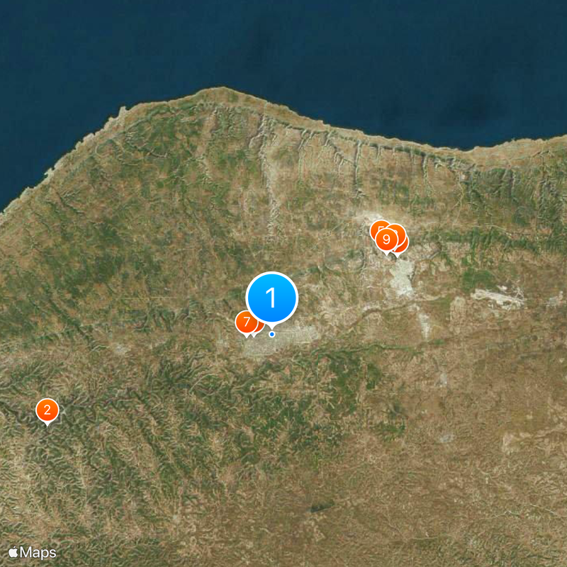 Al Bayda Map