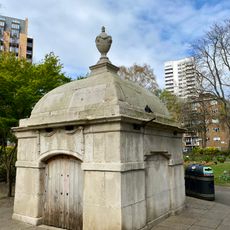 Fitzpatrick Family Mausoleum On East Side Of The Southern Half Of Public Gardens