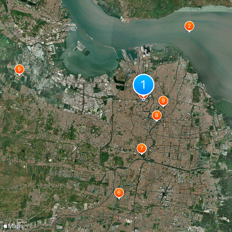 Heroes Monument Carte