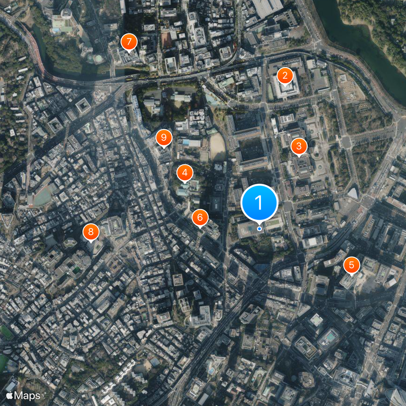 Prime Minister's Official Residence Map