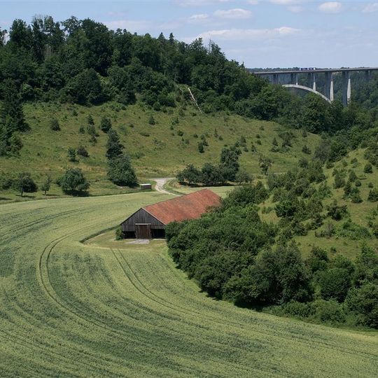Neckartal zwischen Rottweil und Sulz