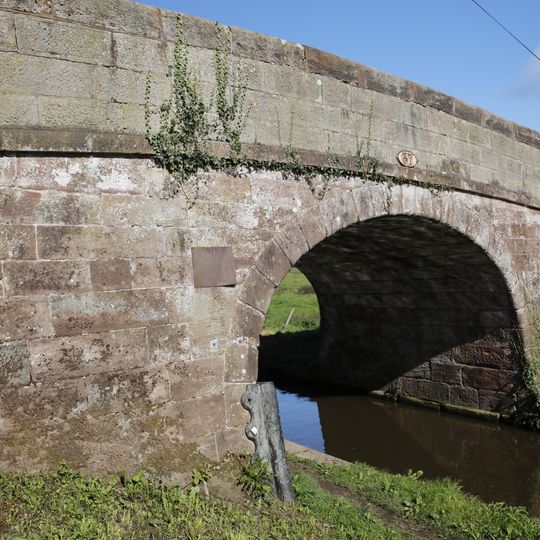Shropshire Union Canal Barn Bridge At Sj 809 211