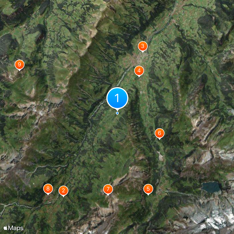 Bernese Oberland Map