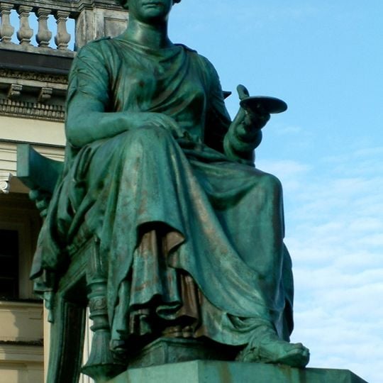 Hygieia monument in Poznań
