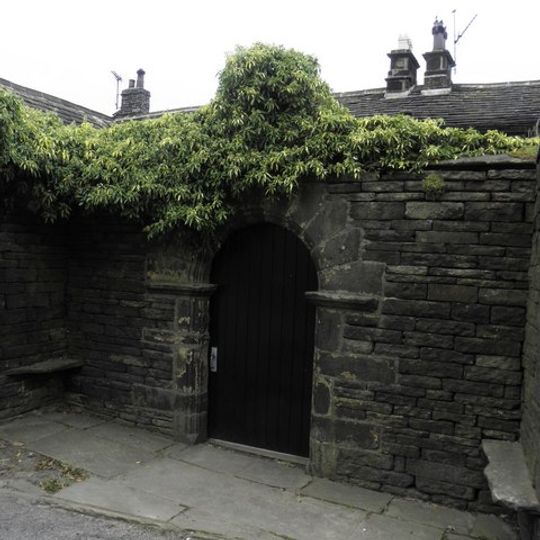 Courtyard Entrance And Walling At Upper Headley Hall
