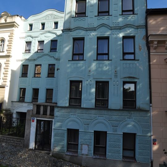 Soubor tří domů Anenská 5 a 7