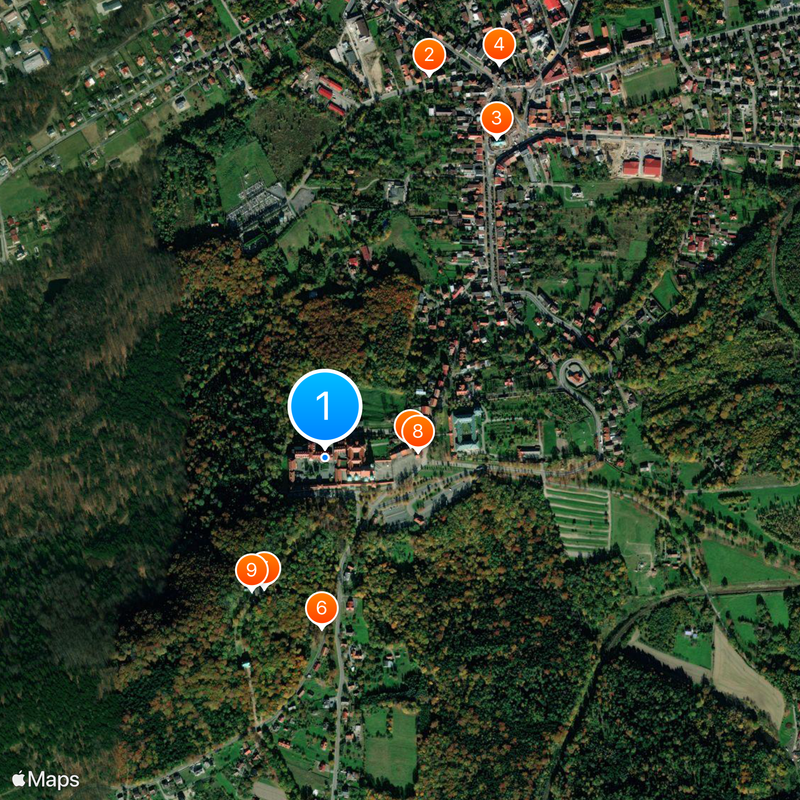 Kalwaria Zebrzydowska Mappa