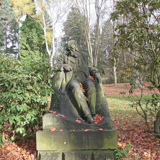 Statue of Mikoláš Aleš in Hořice