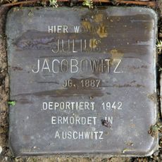 Stolperstein en memoria de Julius Jacobowitz
