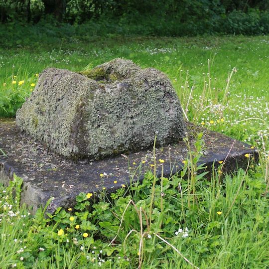 Cross Base Approximately 170 Metres North Of Mitton Green Farmhouse, On B6243