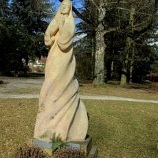 Statue of Agnes of Bohemia in Lázně Bělohrad
