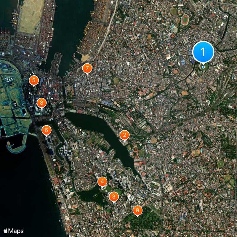 Ranasinghe Premadasa Stadium Map
