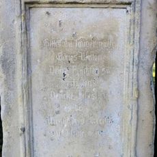 Kříž u mostu přes Ploučnici v Dolní Polici