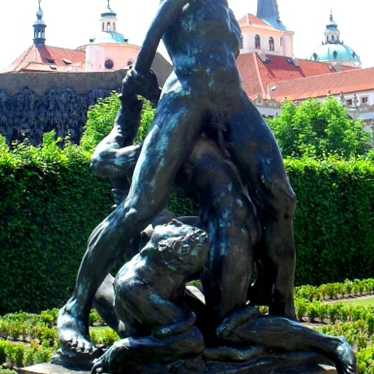 Sochy Adriaena de Vriese ve Valdštejnské zahradě