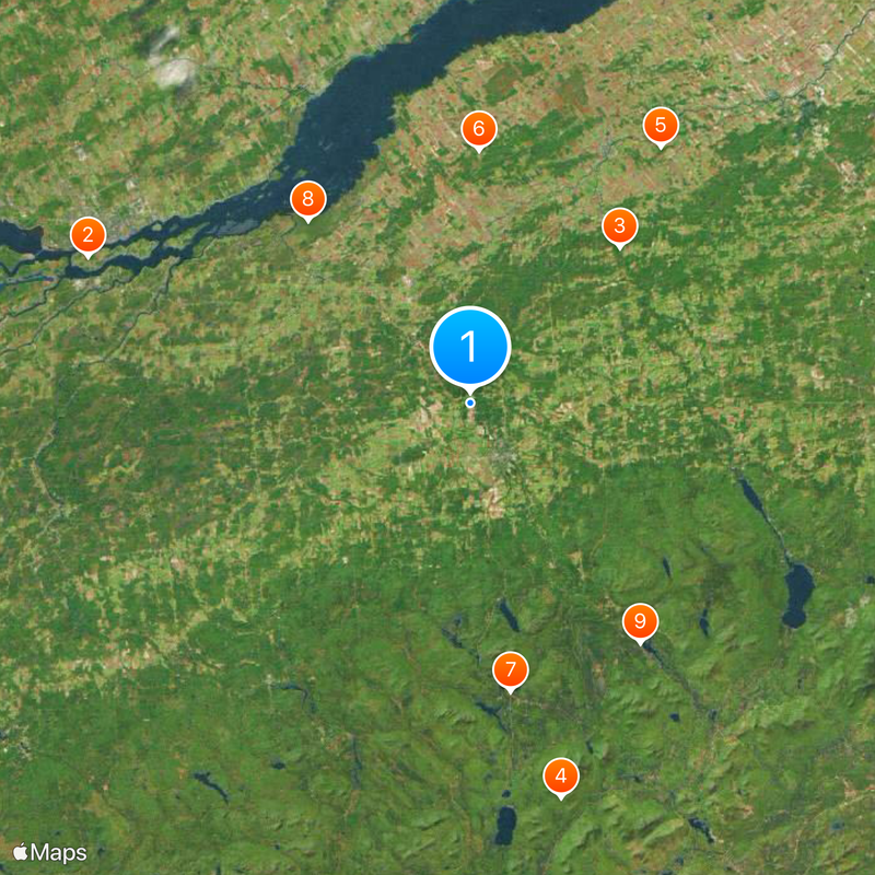 Upstate Correctional Facility Map
