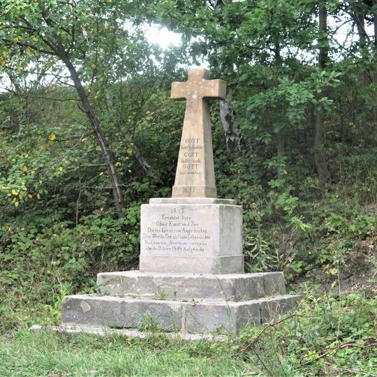 Kříž u silnice z Dobranova do České Lípy