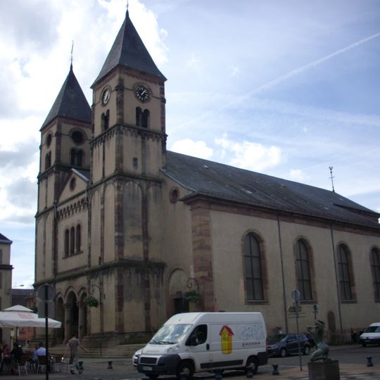 Kollegiatstift St. Stephan, Sarrebourg , Frankreich