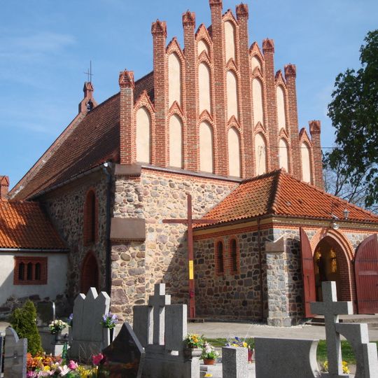 Saint Martin church in Sarnowo
