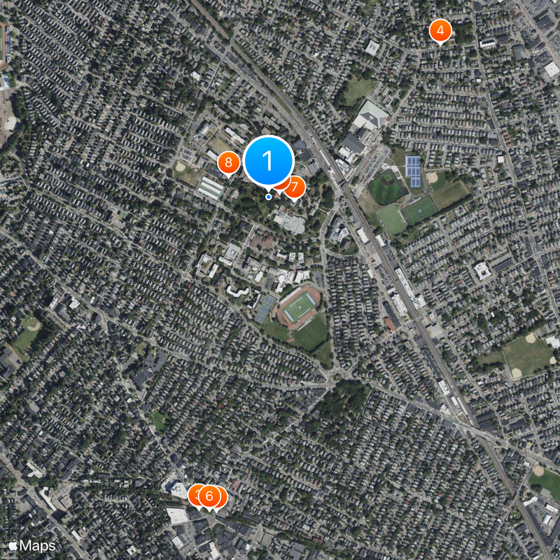 Tufts University Map