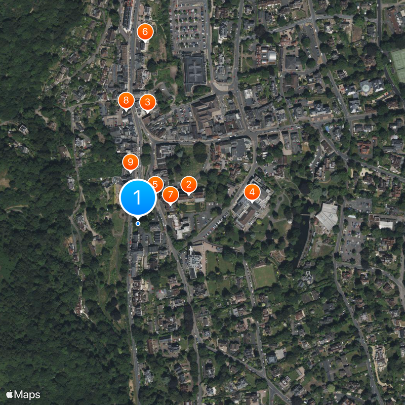 Great Malvern Map