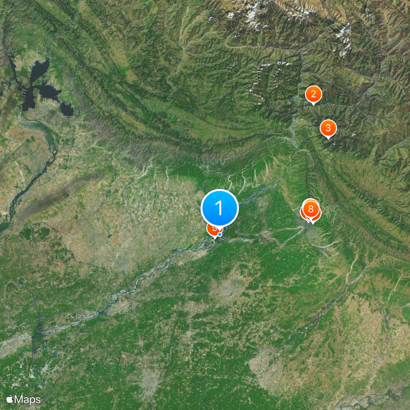 Tawi River Map