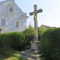 Crucifix on the square in Vyšší Brod