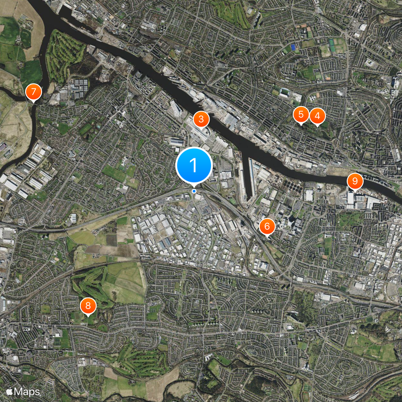 Renfrew Map