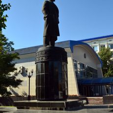 Lenin monument in Elista