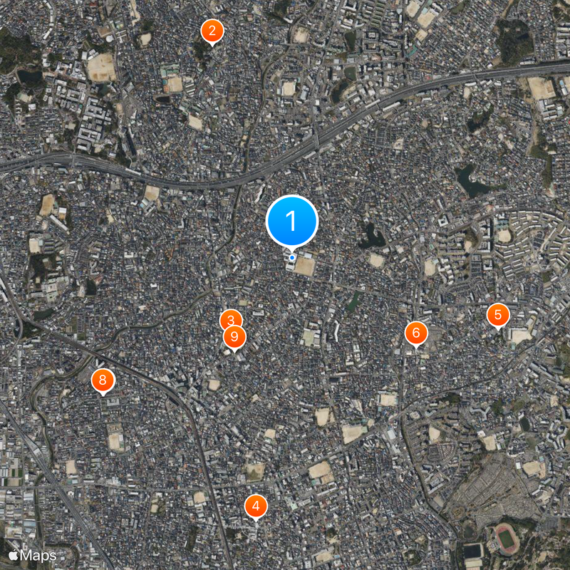 大阪府立豊中高等學校 Map