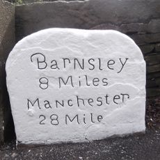 Milestone Opposite Junction With Towngate