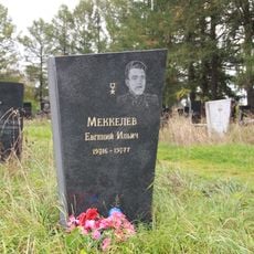 Могила Меккелева Е.И. (1916−1977), Героя Социалистического Труда (Петрозаводск)